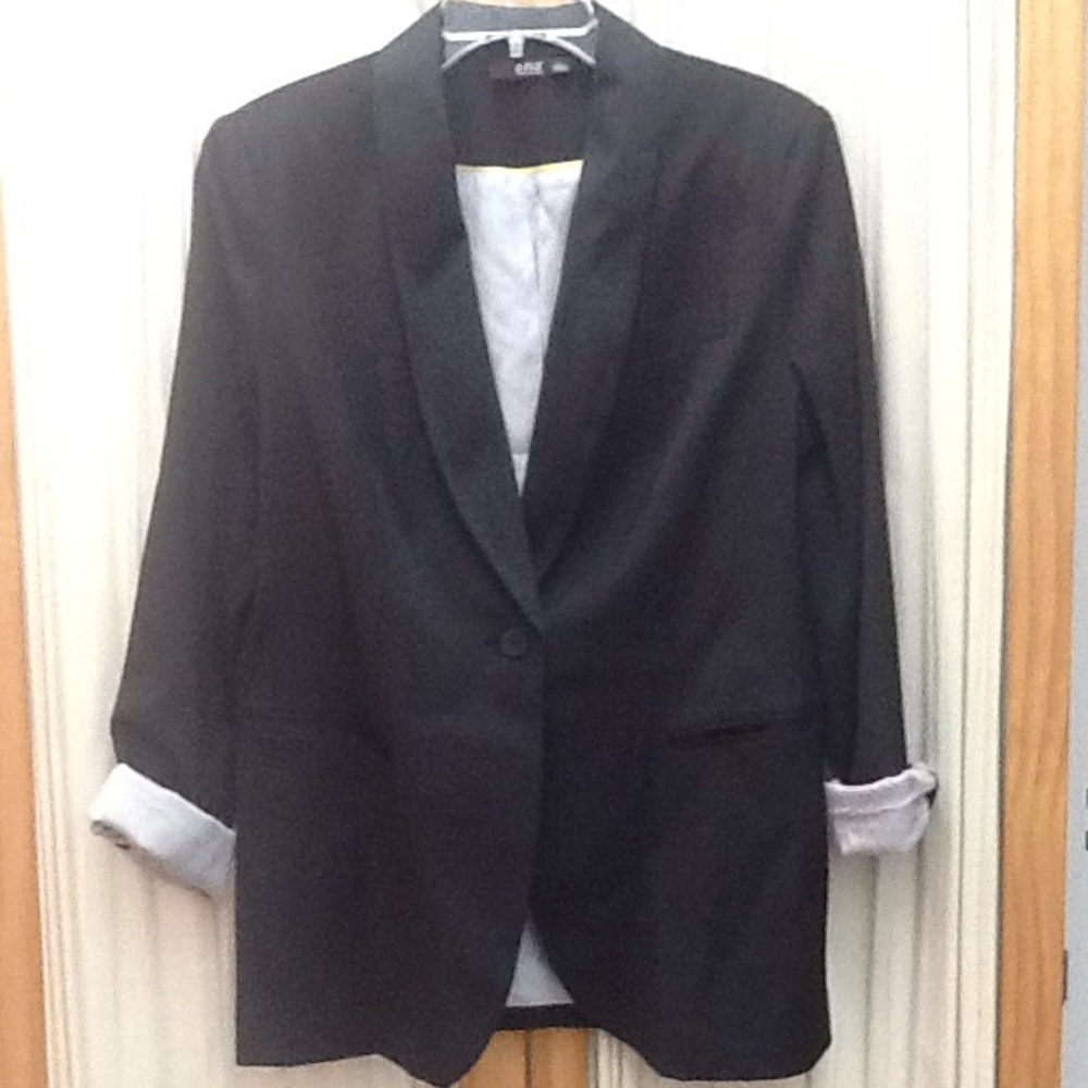a.n.a Black Blazer Size Large